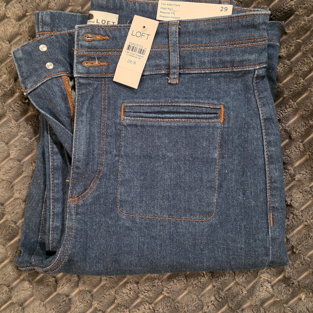 LOFT Men's Classic Denim Slim Jeans